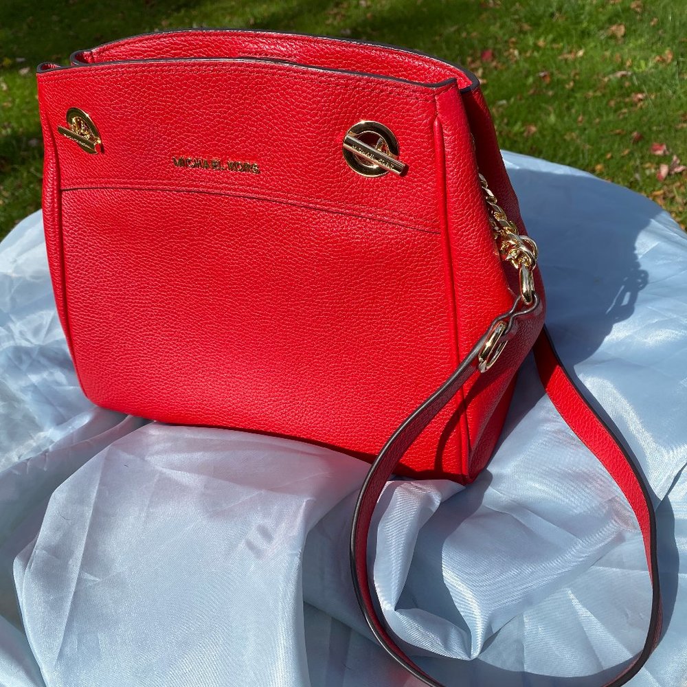 (New/Unused) MICHAEL KORS Jet Set Legacy Shoulder Handbag